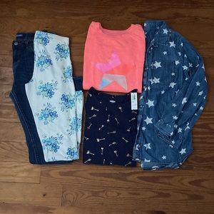 Girls Bundle of Size 14/16 Shirts, Pants and a Dress. Old Navy and More!